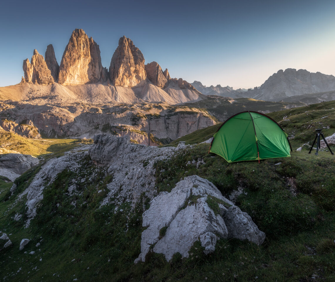 Sempre un privilegio. Parco Naturale Tre Cime, Dolomiti di Sesto, Italia.